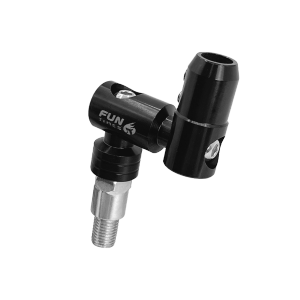 FUNTIMES SIDE MIRROR FOLDING mechanism 360 Degree Glass Leg Processor For Side Mirror Fully Adjustable CNC Mechanical structure Fits Honda & Yamaha