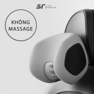 Gối Tựa Đầu Ô Tô Tích Hợp Massage 6 Chế Độ Cao Cấp Gối Kê Cổ Cao Su Non  Chống Đau Mỏi Cổ Vai Cột Sống Lưng - Sairui