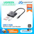 UGREEN SD MicroSD to USB-C Card Reader with USB 2.0 Port 480 Mbps File Transfer Speed for PC Laptop Computers | 80798 | JG Superstore. 