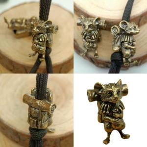 Thép không gỉ knifed Mặt dây chuyền với mạnh mẽ Paracord Paracord độc đáo mặt dây chuyền cho hoạt động ngoài trời