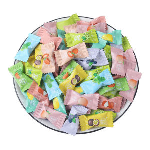 150 Biji Pepermint Gula-gula Buah Snacks Gula Gula Ciuman Pudina Vitamin C Tanpa Gula Segar Nafas & Manis Buah Viral Can