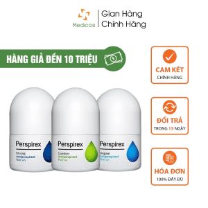 Lăn Khử Mùi Perspirex Chính Hãng Strong/Original/Comfort Antiperspirant Roll-On