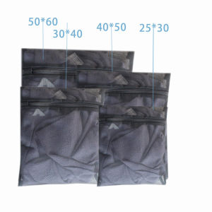ready stock Machine Wash Laundry Bag Thickened Black Laundry Bag Amazon Laundry Care Mesh Bag Set with Zipper