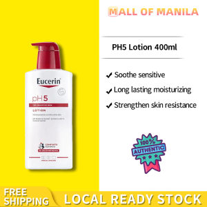 EUCERIN-pH5 body moisturizer 400ml suitable for sensitive muscles deep hydration and improves dryness and tension