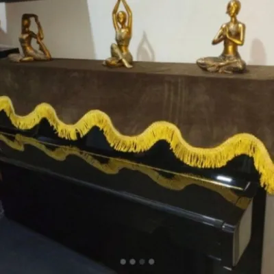 PROMO- COVER PIANO COKLAT / TUTUP PIANO COKLAT PREMIUM - twostore