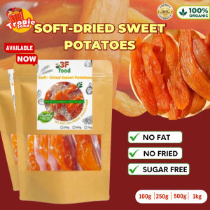 Soft-Dried Sweet Potatoes – Vacuum-Sealed Sweet Chewy & Full of Nutrition