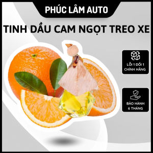 Tinh dầu cam ngọt treo xe ô tô.