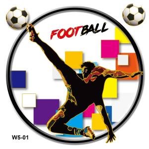 Childrens room painting basketball football boy room bedside decoration self-adhesive painting wallpaper 25cmx25cm