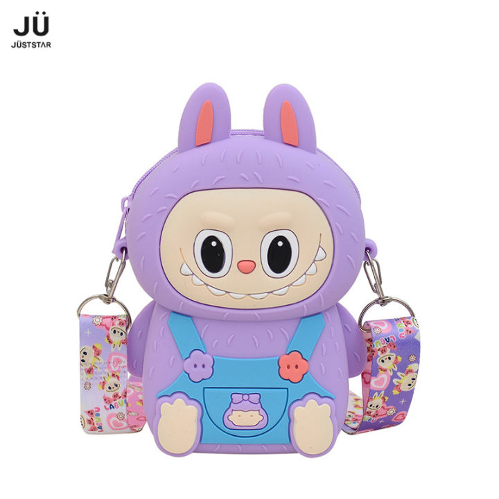 Just Star Cartoon Labubu Silicone Kids Bags Cute Crossbody Bags 720x720q80 