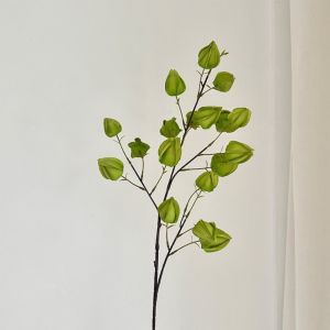 TU3Y Simulation Artificial Lantern Flower 60cm Decorative Artificial Lantern Fruits Bouquets  Long Branches Plastic Fake Flower Home Vase Decor