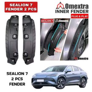 Fender Mudguard BYD Sealion 7 BYD Atto 1 Mud Guard Chery J6 Fender BYD Sealion7 Atto1 Mudguards Sealion 7 Mud Flaps J6 Inner Fender Chery J6 icar03 Penghadang Lumpur Mobil Inner Fender Sealion 7 MudGuard J6 Mud Guard Sealion7 Penutup Lumpur Otozenix