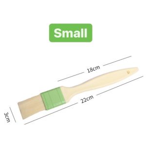 Wool Pastry Brush High Quality Food Grade BBQ Brush Egg Wash Basting Brush Tool COD