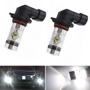 2pcs Car H11 H8 Led Yellow Fog Light Bulbs 4300K 100W 1500LM Super Bright DRL Universal car lights General wholesale price for car lights fog lights white light yellow light