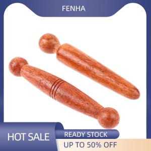 FENHA Foot Hand Massager Wooden Stick Tools Wood Health Therapy Body Pain Acupuncture
