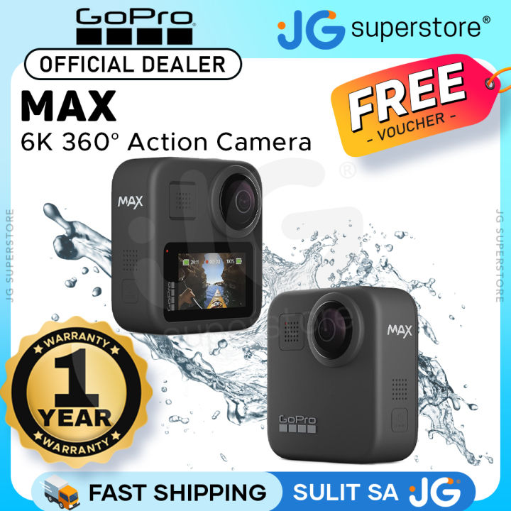 GoPro MAX 6K 360° Waterproof Action Camera with Max HyperSmooth