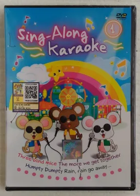 Sing Along Karaoke V.1 DVD Children Songs Nursery Rhymes