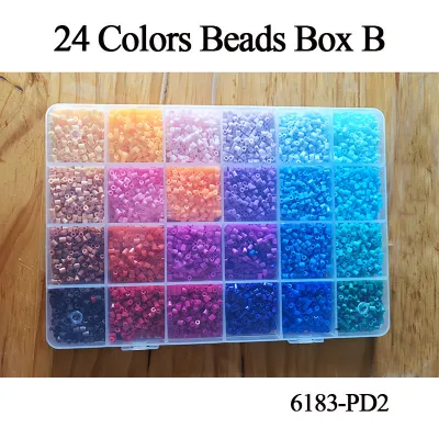 Kids 3D Fuse Perler Beads DIY Craft Kit 2.6mm with Mini Iron Pegboards and Accessories Pixel Art