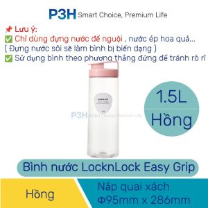 Bình Đựng Nước LocknLock Nhựa BPA Free HAP812 HAP739 HAP813 HAP814 Dùng Nước Lạnh Trà Sữa Nước Ép P3H
