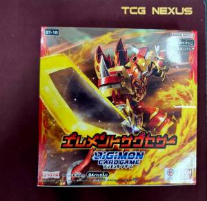 การ์ดเกมดิจิม่อน Digimon Card Game Booster Pack Element Successor 【BT-18】