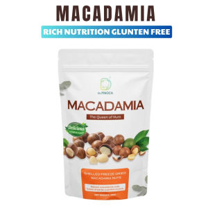 DR.PINOCA Macadamia Nuts Healthy Food Rich Nutrition Gluten Macadamia Nuts Roasted 100% Organic180g