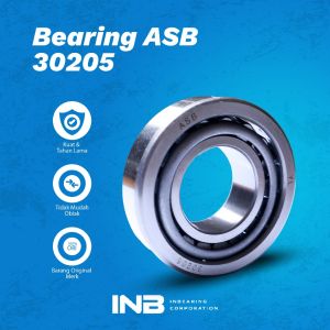 Laker Bearing 30205 ASB Bearing Roda Belakang Terano Nissan INB Origanal ASB