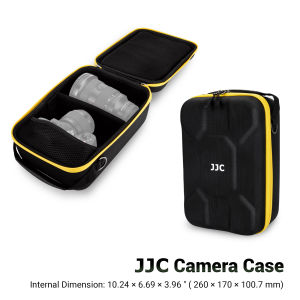 JJC Camera Case Pouch EVA Hard Shell Protective Bag For Fujifilm X100VI X100V X00F X100T X-T5 X-T4 X-T3 X-T200 X-A7 X-A10 X-S10 X-Pro3 X-T50 X-M5 X-E4 X-E5 X-H2 X-H2S GFX100 II GFX100RFNikon Z5 Z5II Z6II Z6III Z7II Z50 II Zfc Z30 Z30II