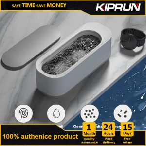 KIPRUN Máy Làm Sạch Siêu Âm 45000Hz Máy Rửa Rung Tần Số Cao Máy Rửa Kính Trang Sức Vòng Nhỏ Rửa Đồng Hồ