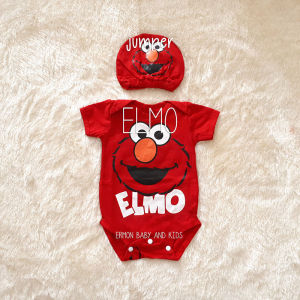 baju bayi jumper bayi baju anak karakter elmo lucu