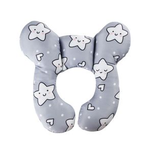 COOLSOOL An ninh Bảo vệ đầu Đỡ cổ Đệm chữ U Xe đẩy trẻ sơ sinh Gối cho bé Tựa ghế ô tô