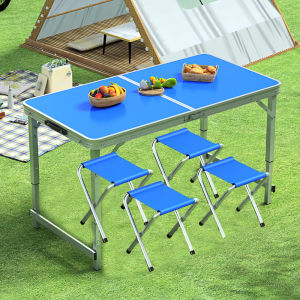 【Local Seller】Folding table j Household simple table desk outdoor stall table portable night market stall table便携式折叠桌