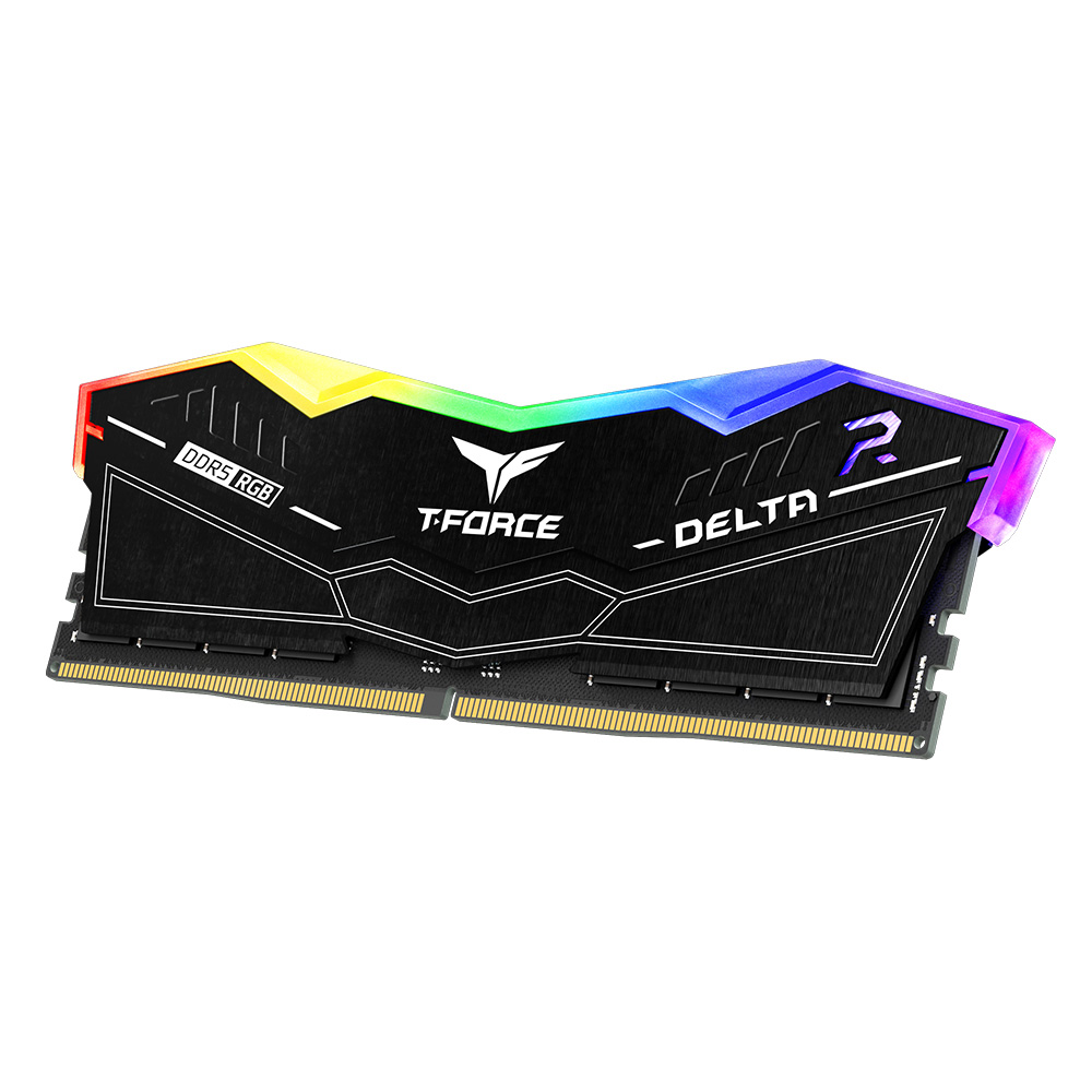 TeamGroup T-Force Delta 64GB (2x32GB) DDR5 6000MHz CL38 RGB Gaming Desktop Memory