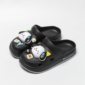 [Free Shipping] Mens and Womens Summer Outdoor Clogs Breathable Thick-Soled EVA Sandals Non-Slip Odor-Resistant Beach Slippers.
