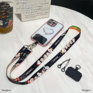 [COD] Donglon Brownbear Snoopy Beer Phone Lanyard Anti-Loss Long Crossbody Neck Straps Camera Keychain Pendant For Iphone Huawei Xiaomi