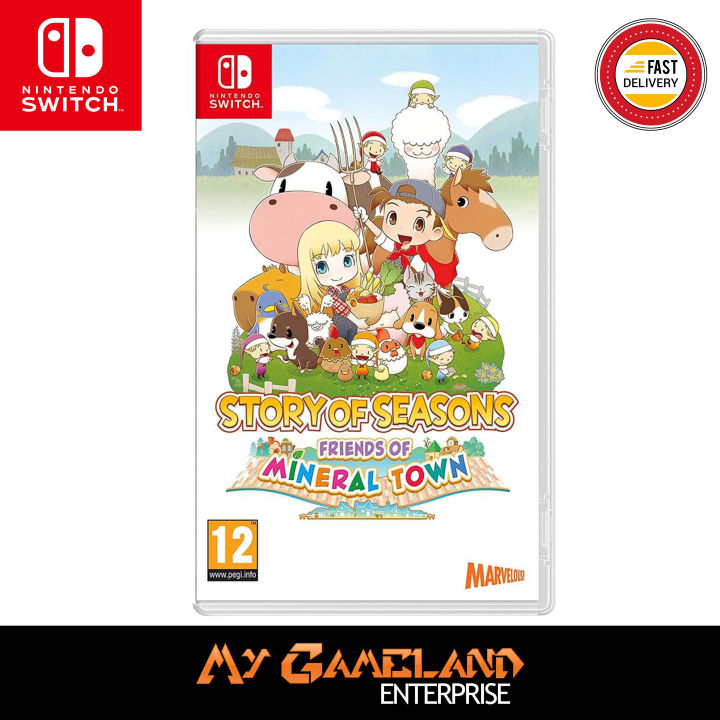Nintendo Switch Harvest Moon Story Of Seasons Friends Of Mineral