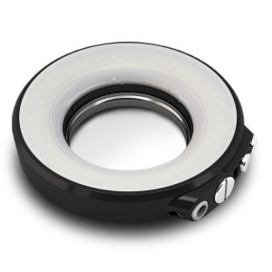 Seafrogs SL-108 1200LM Waterproof 40m/130ft Ring Flash Ligh Microphotography Diving Fill Video Light For  67 mm Interface Camera Housing/Phone Case （Rechargeable ）