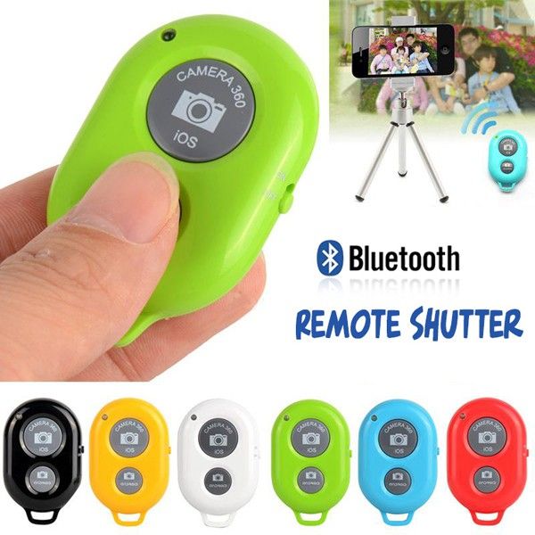 (COD) Bluetooth Camera Remote Shutter Smartphone for iPhone/Android ...