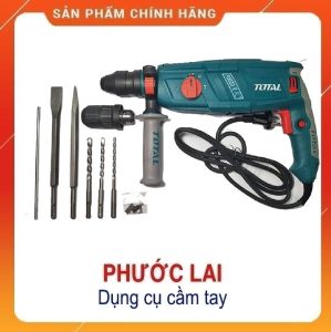 Máy khoan 3 chức năng 800W 26mm Total TH308268-2