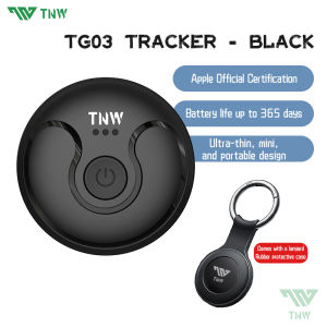 TNW TG03 GPS Tracker Mini Tag SmartTrack Keys Finder Pet Locator With Apple Find My Key For lOS Systems