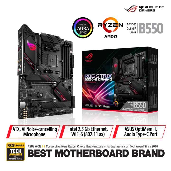 B550 Best Am4 Micro Atx Motherboard 2020 ASUS ROG STRIX B550-I