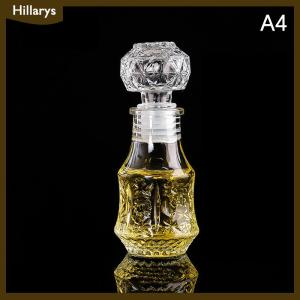 [Hillarys] 1 Pcs Small Empty Spirit Whisky Wine Bottle 50ml Mini Alcohol Liquor Bottles With Screw Cap Whiskey Decanter