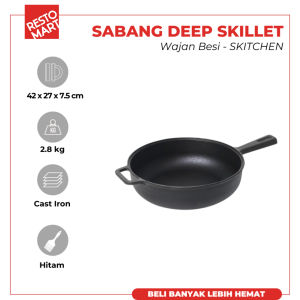Sabang Deep Skillet SKITCHEN Cast Iron (2291111)(F7)