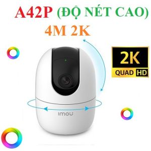Camera Wifi IMOU IPC-A42P-IMOU 4.0MP Siêu Sắc Nét Xoay 360 Độ Âm Thanh Hai Chiều