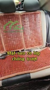 Lót ghế xe ô tô lót ghế văn phòng lót ghế ngồi bằng tre trúc