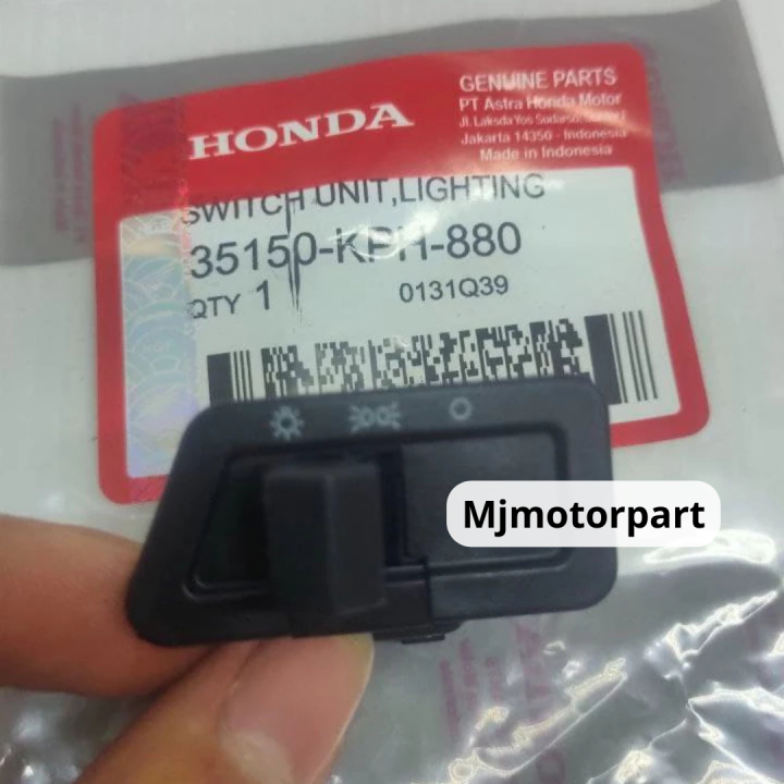 TOMBOL LAMPU ON OFF SWITCH SAKLAR LIGHTING MOTOR KHARISMA SUPRA X 125 ...