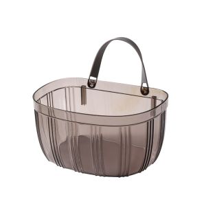 GLOWLITE Large Capacity Small Hanging Basket Creative Wall Mounted Storage Box Home Organizer Simple Waste Basket Ginger and Garlic