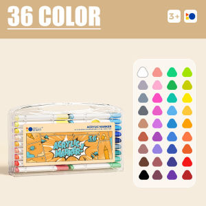 ปากกาอะคริลิค ปากกามาร์กเกอร์ สามารถเขียนบนแก้ว พลาสติก หรือโลหะได้ Acrylic Marker เครื่องเขียน ของขวัญวันตรุษจีน ของขวัญวันเด็ก