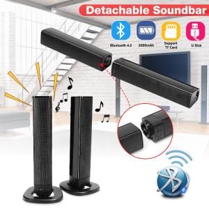 BS-36 Bluetooth Speaker Home Theater Multi-function Bluetooth Soundbar Speaker Support Foldable and Split for TV PC Smartphone