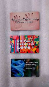 Ref Magnet - Love Quotes (ATM Size) - Personalized for Collection and Gift - Inspirational Love Quotes