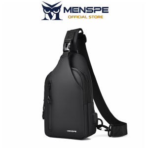 MENSPE Men Shoulder Bag Crossbody Bag Large Capacity Bag Sling Bags Fashion Messenger Bag for Work Business Travel Sport Bag
