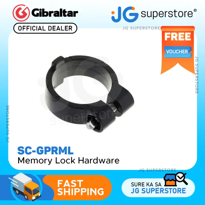 Gibraltar SC-GPRML Standard Rack Memory Lock Hardware with Metal Construction, 38mm Diameter for Drums | JG Superstore